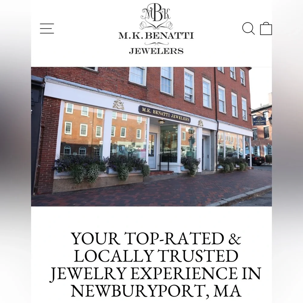 14k White Gold Genuine Diamond Center Halo Style Earrings - Picture 5 of 7